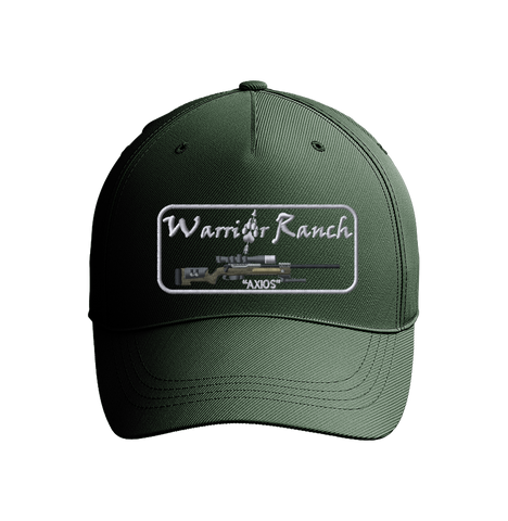 Warrior Ranch Hunter Green Embroidered Baseball Cap